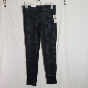 Style & Co Deep Black XS Mid Rise Comfort Waist Leggings (AK)